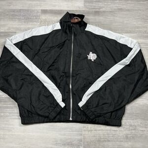 Mitchell & Ness Women's‎ Medium Texas Southern University Nylon Jacket Black NWT